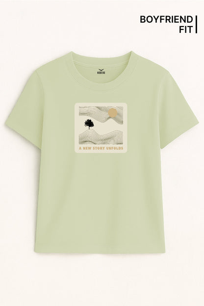 Boyfriend New Story Unfolds Classic Fit T-Shirt