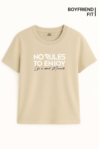 No Rules To Enjoy Classic Fit T-Shirt