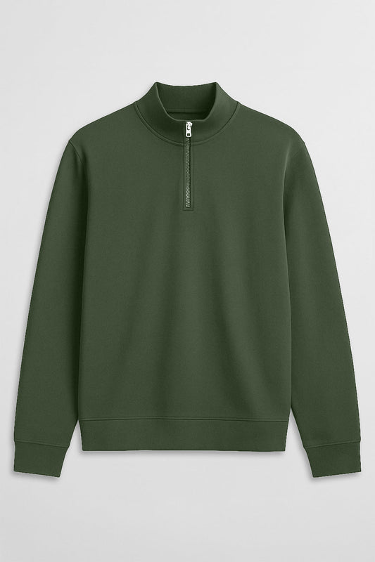 Mock Neck Sweatshirt