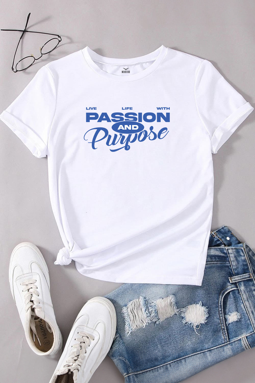 Boyfriend Passion & Purpose Classic Fit T-Shirt