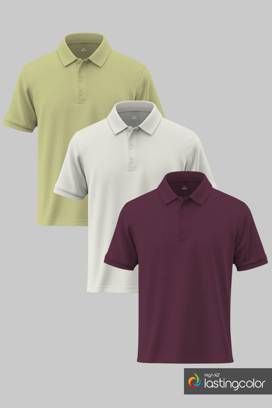 Classic Polo T-Shirt Pack of 3