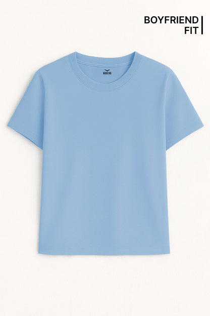 Boyfriend Fit Cotton T-Shirt