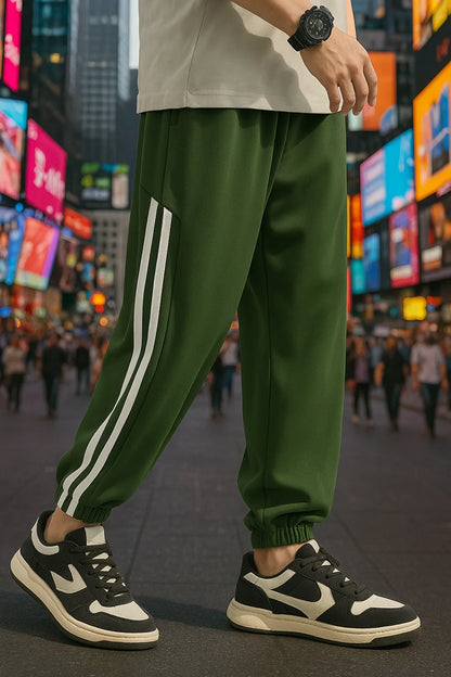 Oversized Side Striped Joggers