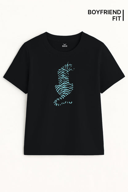 Boyfriend Wild Lines Classic Fit T-Shirt