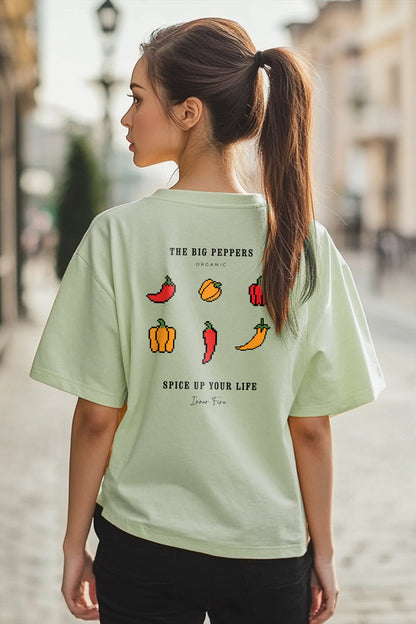 Boyfriend The Big Peppers Oversized T-Shirt