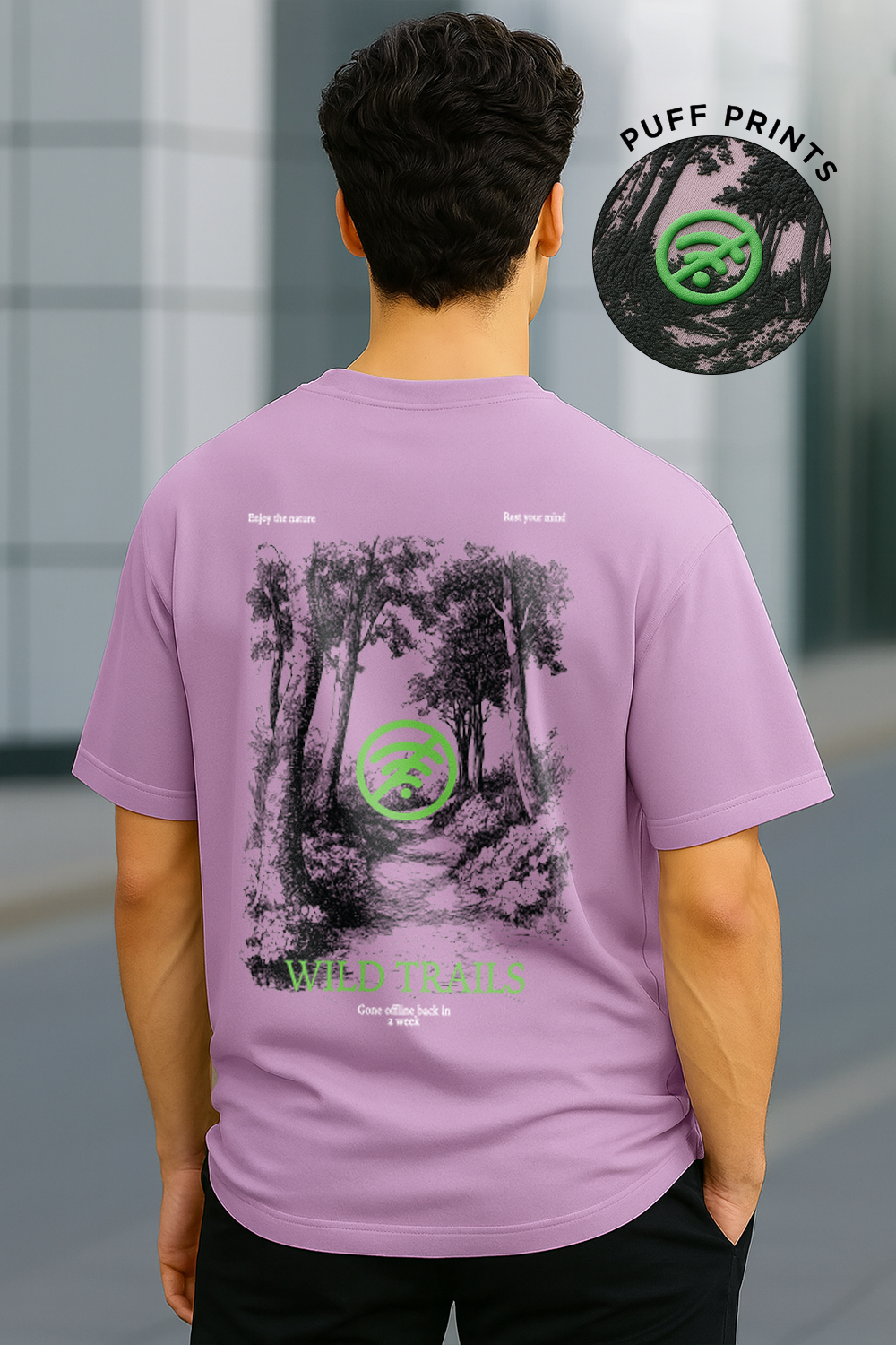 Wild Trails Oversized T-Shirt