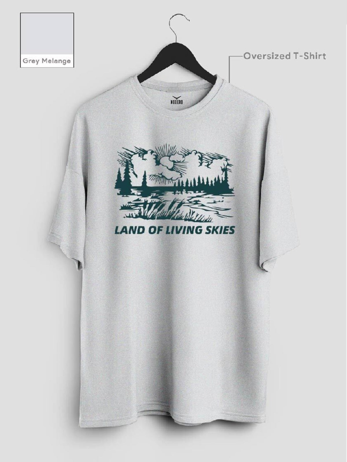 Land of LIving Skies Oversized T-Shirt
