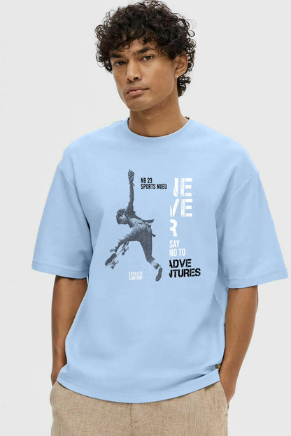 Never Say No Oversized T-Shirt