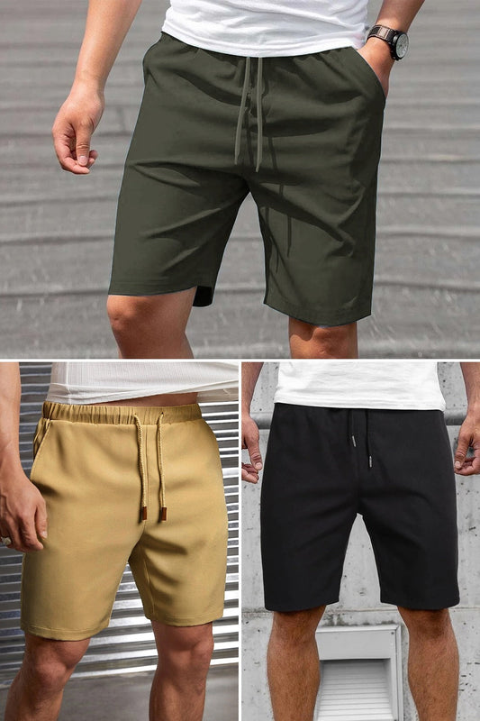 3-Pack Zip Pocket Shorts