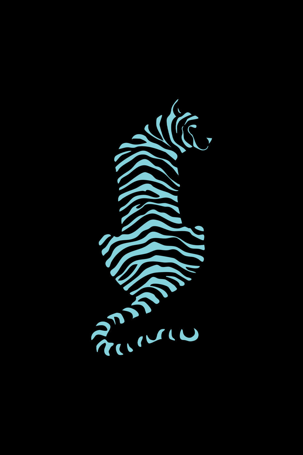 Boyfriend Wild Lines Classic Fit T-Shirt