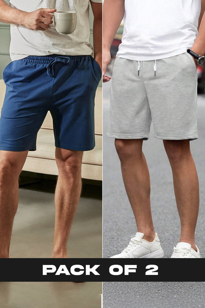 2-Pack Zip Pocket Shorts