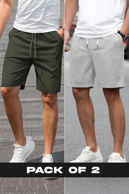 2-Pack Zip Pocket Shorts