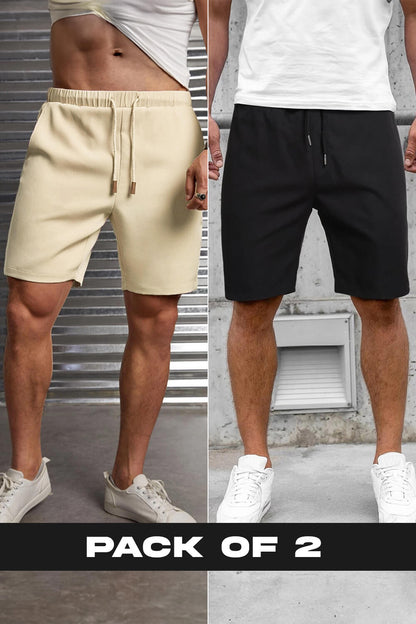 2-Pack Zip Pocket Shorts