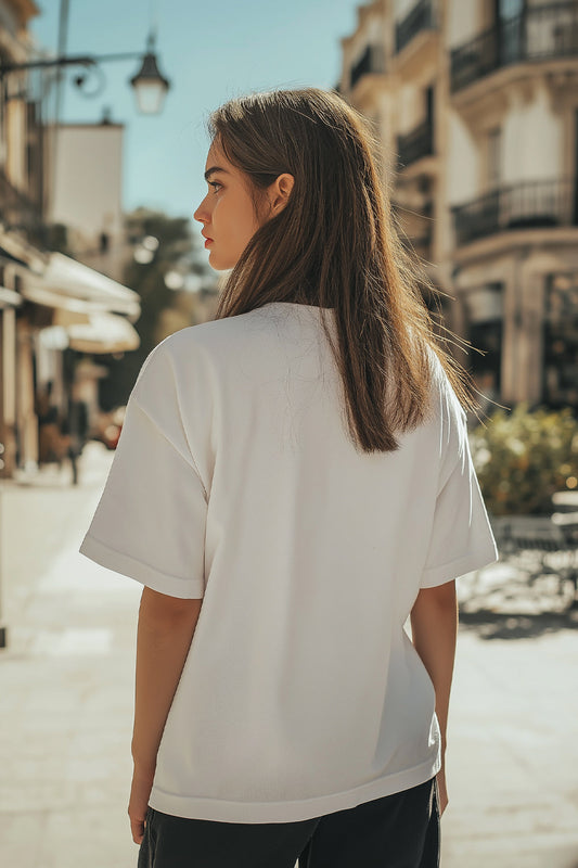 Crimson Oversized T-Shirt