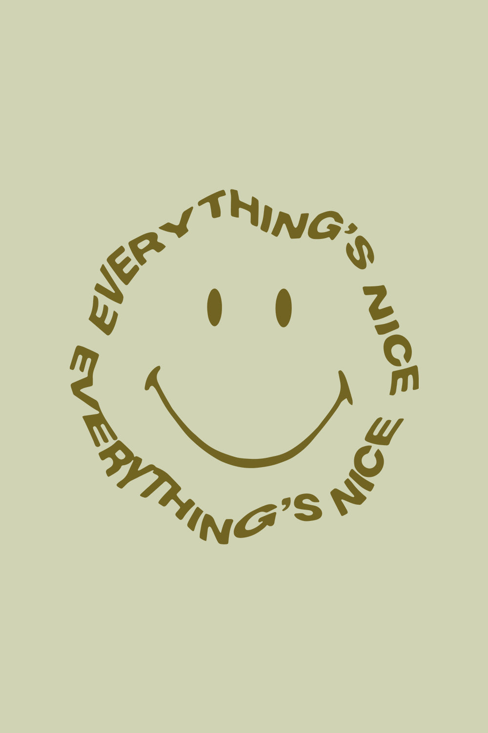 Everything's Nice Oversized T-Shirt