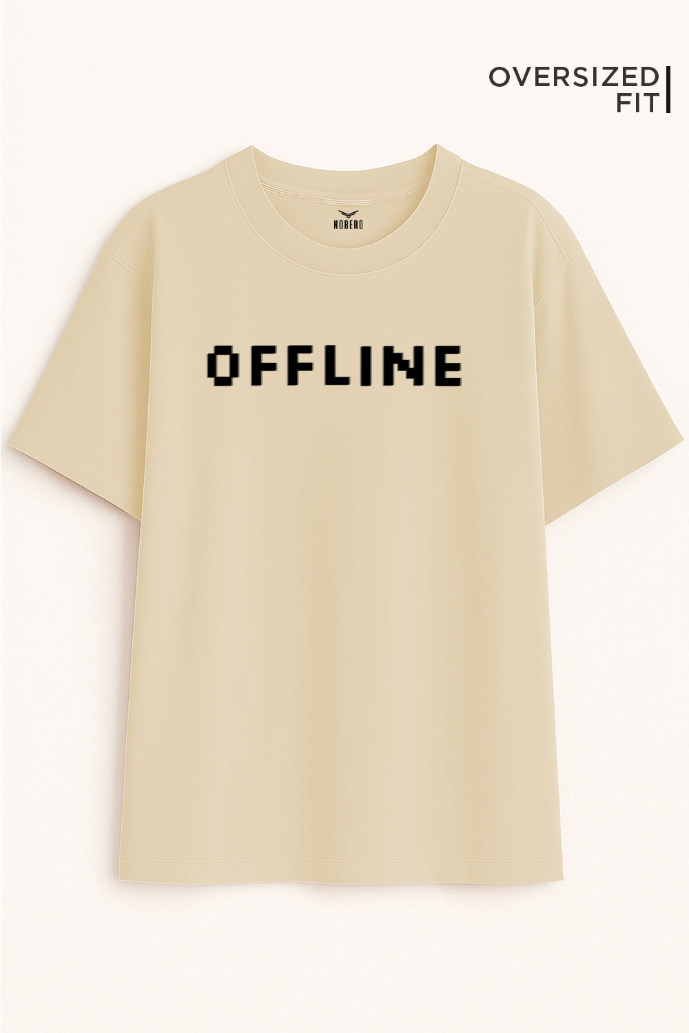 Less Scrolling Oversized Fit Women Tee