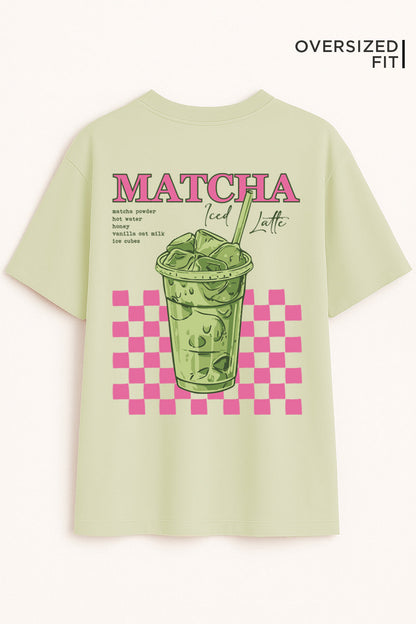 Matcha V2 Oversized Fit Women Tee
