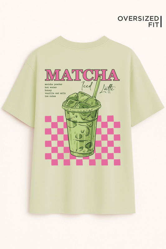 Matcha V2 Oversized Fit Women Tee
