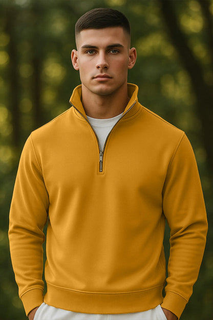 Mock Neck Sweatshirt