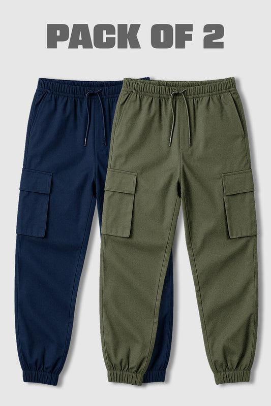 2-Pack Classic Cargo Joggers