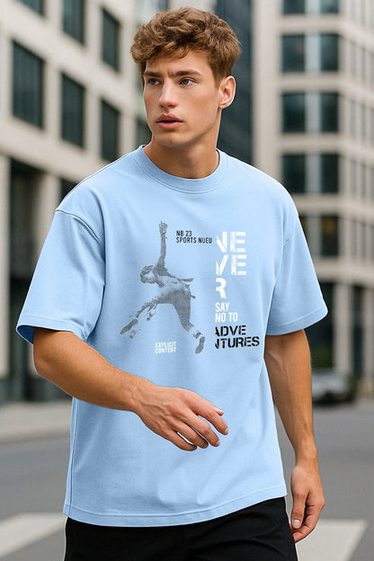 Never Say No Oversized T-Shirt