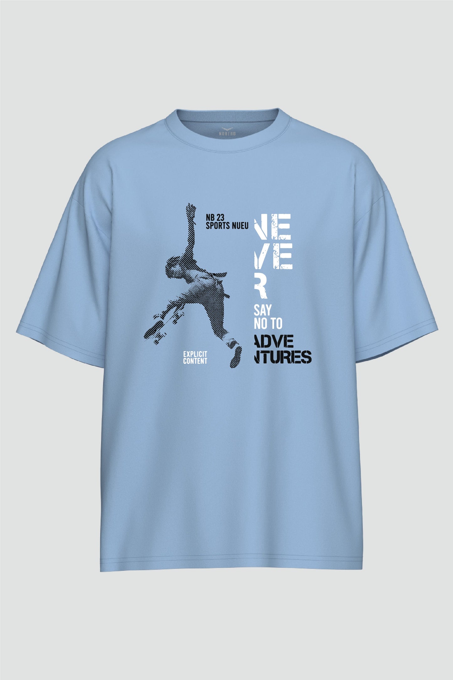 Never Say No Oversized T-Shirt