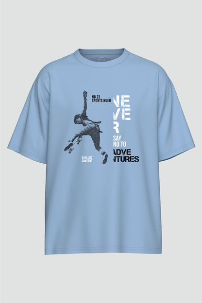 Never Say No Oversized T-Shirt