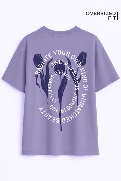 Radiate Beauty Oversized Fit Women Tee