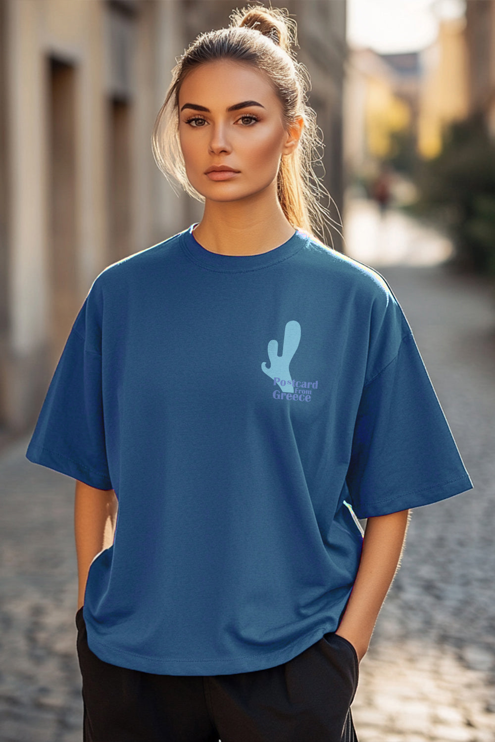 Boyfriend Santorini V2 Oversized T-Shirt