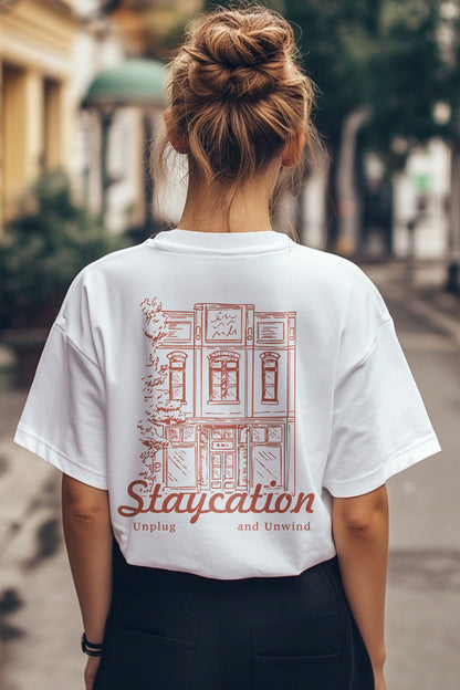 Boyfriend Staycation Oversized T-Shirt