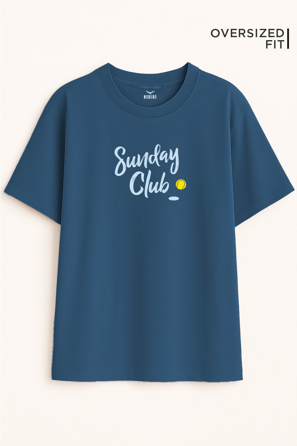 Sunday Club Oversized Fit Women Tee