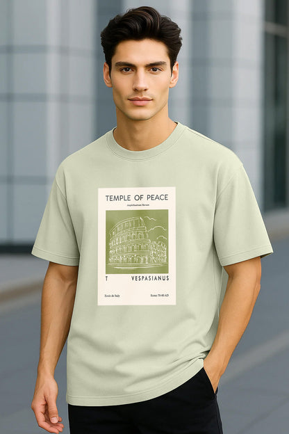 Temple of Peace Oversized T-Shirt