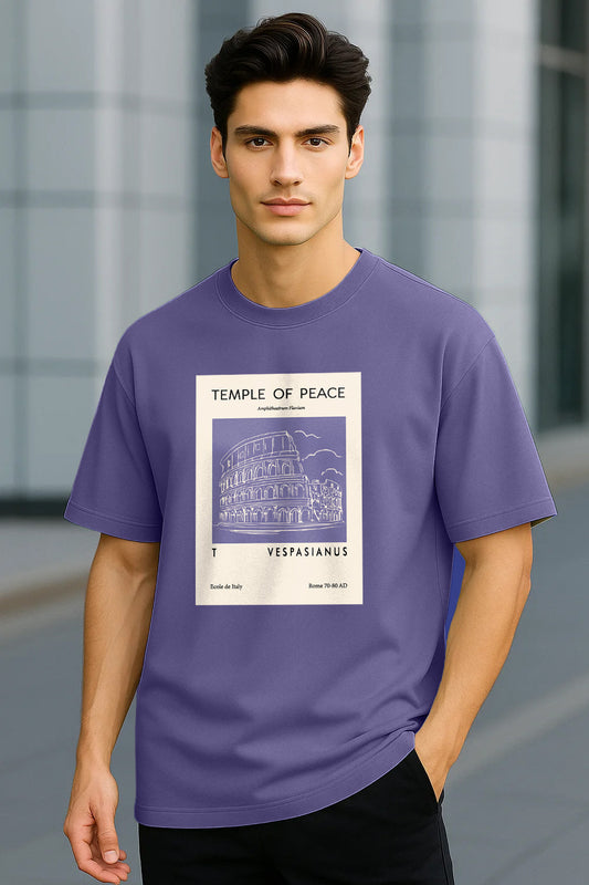 Temple of Peace Oversized T-Shirt